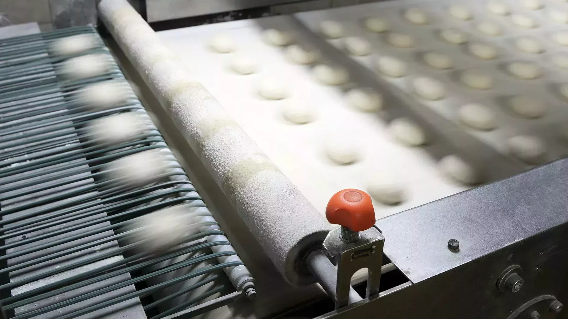 面包卷坯料快速装配线