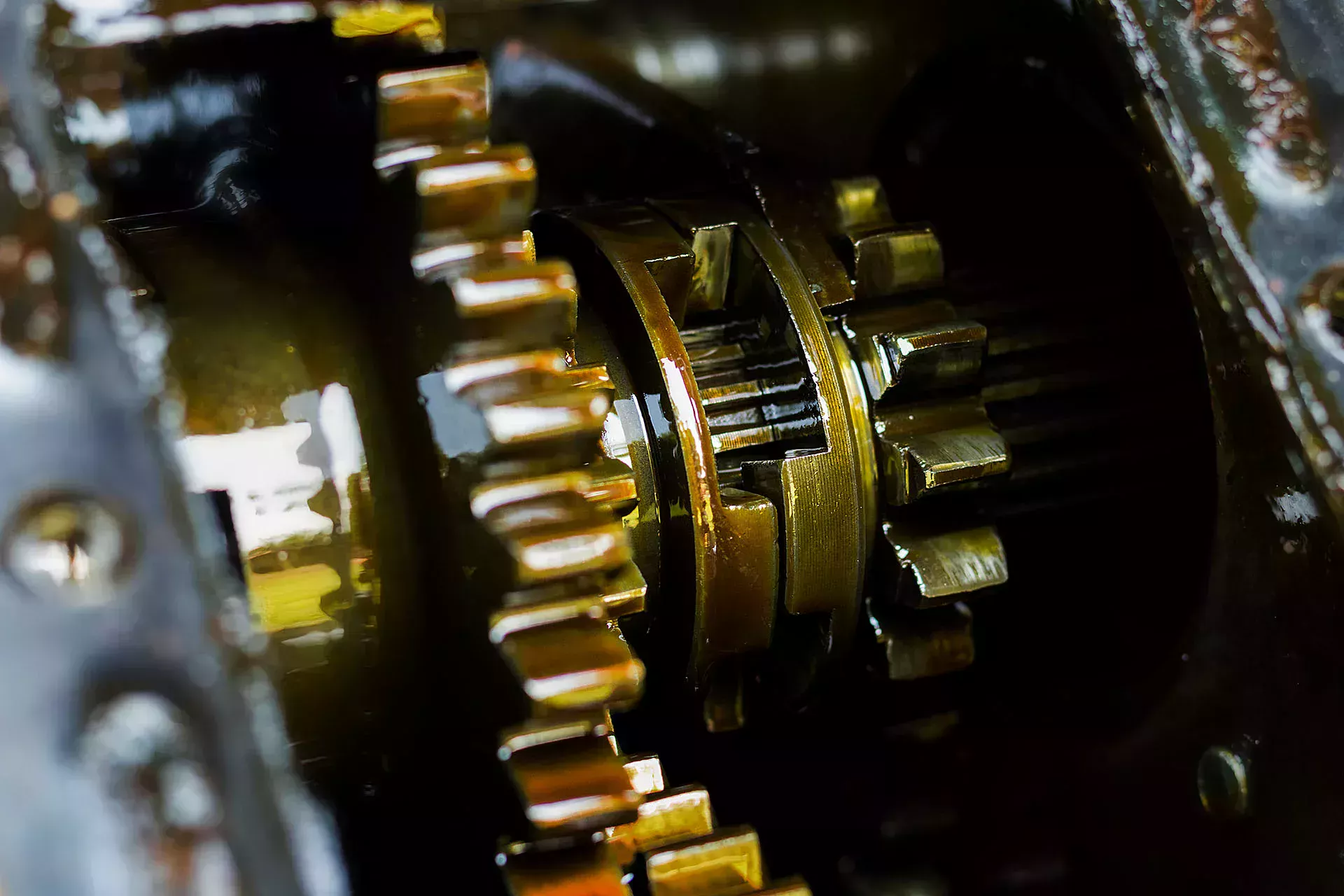 齿轮箱中的润滑油