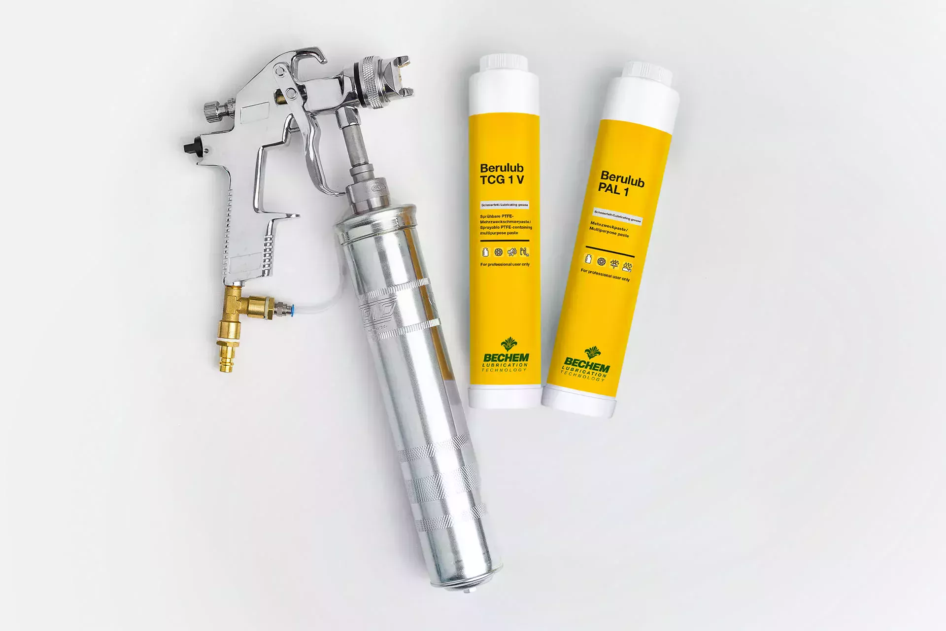 油脂盒来自BECHEM 和喷洒器