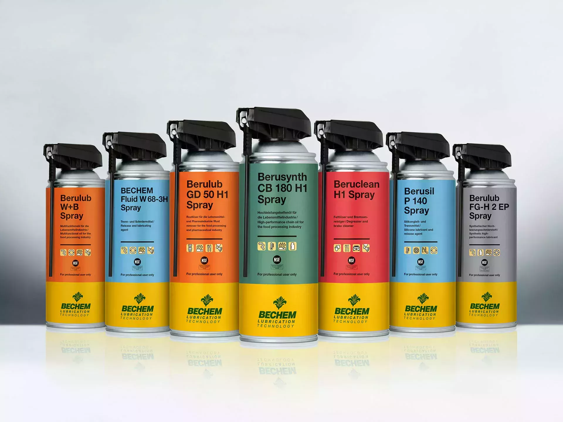 喷洒范围包括BECHEM